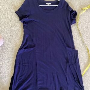 J Jill Navy Dress M